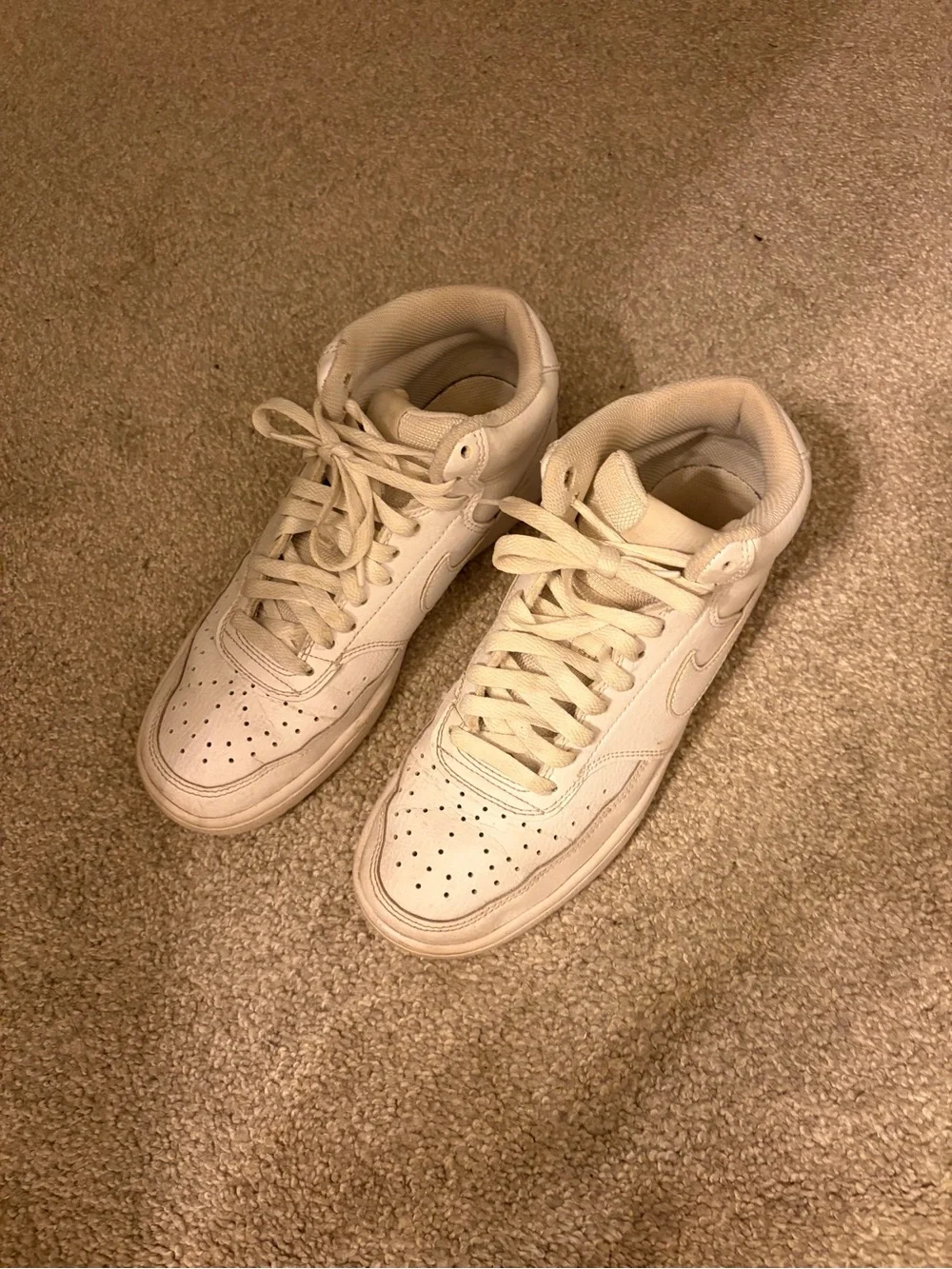 Nike women’s Court Vision Mid sneaker